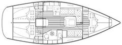 Segelboot Bavaria 35 Cruiser Bild 3