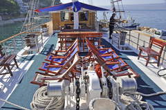 Segelboot Krilo Motor Sailer Bild 13