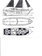 velero Caicco Wooden Yacht imagen 2